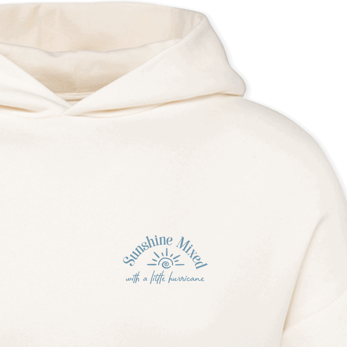 Sunshine Mixed with a Little Hurricane - HOODIE oversized - Image 4