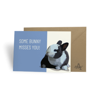 Some Bunny Misses You - CARD