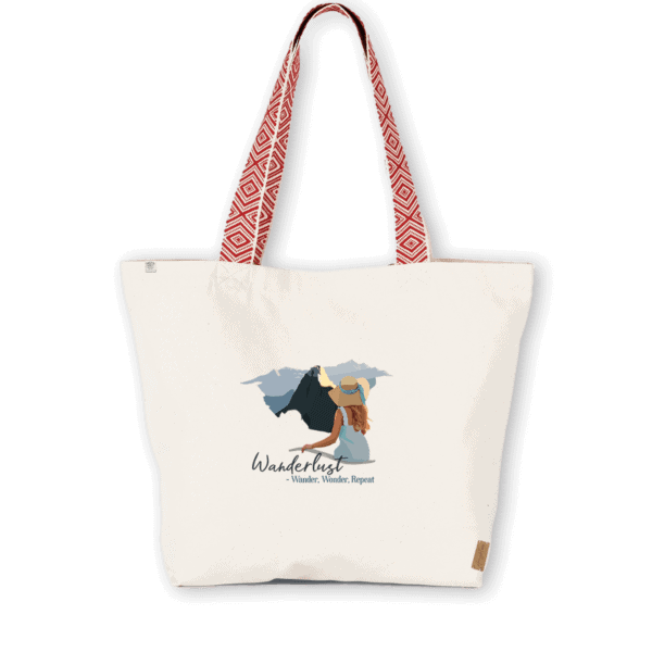 Wanderlust – TOTE BAG XL