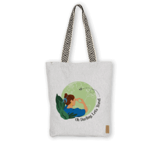 Oh Darling, Let’s Travel – TOTE BAG - Ethnic Grey