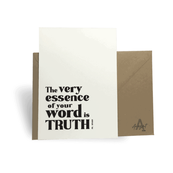 Your Word is Truth - CARD