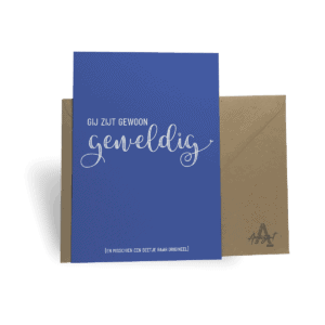 Gij zijt geweldig - CARD