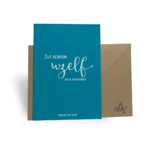 Zijt gewoon uzelf - CARD