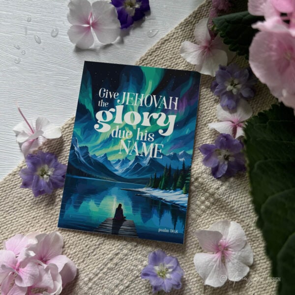 Give Glory yeartext 2025 - CARD - Image 2