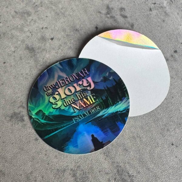 Give Glory yeartext 2025 – STICKER - Image 3