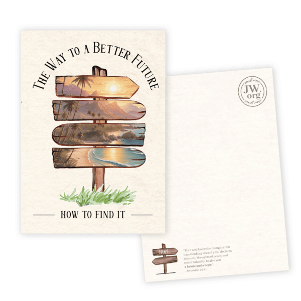 Way to a Better Future - Ministry Card x 10