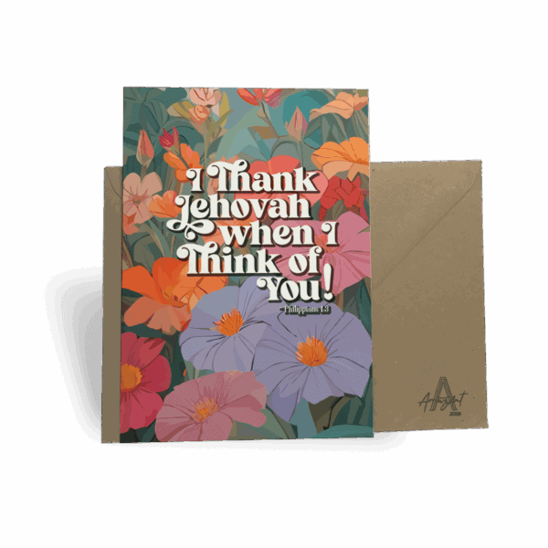 Thank Jehovah - CARD