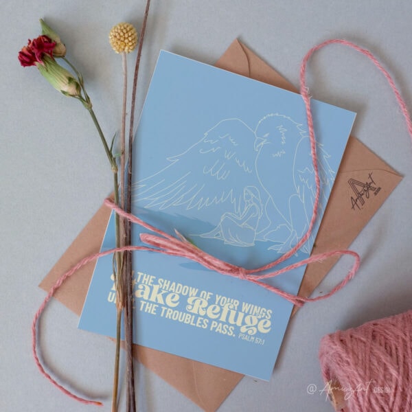 Refuge beneath your Wings - CARD - Image 4